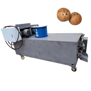 자동 코코넛 섬유 필링 머신 코코넛 쉘 폴란드어 기계 코코넛 탈피 기계