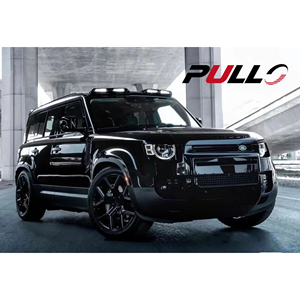 Parachoques trasero y delantero para coche <span class=keywords><strong>Land</strong></span> <span class=keywords><strong>Rover</strong></span> <span class=keywords><strong>Defender</strong></span> 2020 007, faldones laterales, Alerón, versión negra - Product Image 5