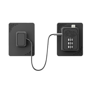Three Digit Password Child <b>Safety</b> Lock Zinc Alloy Refrigerator Drawer <b>Window</b> Lock CH 37 Black Mechanical Home Outdoor Use - Product Image 1