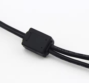 Kabel Serial Hosiden USB 3 Pin Din+ Konektor Daya EPOS POS Printer Struk Pengisian Cepat 24V 3A Arus Kabel Jalinan PVC Molded - Product Image 6