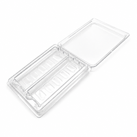 Emballage en blister transparent PET personnalisé de haute qualité avec carte imprimée, emballage suspendu pour la vente au détail d'accessoires cosmétiques