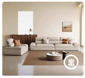 Ultimo Design di Divani per Soggiorno, Set di Divani in Pelle Classici di Lusso per Arredamento Moderno - Product Image 4