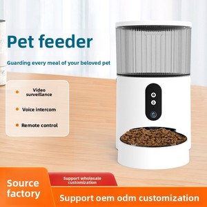 Tempat Makan Hewan Peliharaan Pintar dengan Pengaturan Waktu dan Pemberian Makan Kuantitatif Jarak Jauh Kapasitas 3L untuk Kucing dan Anjing serta Pengumpan Otomatis dengan Kamera - Product Image 5