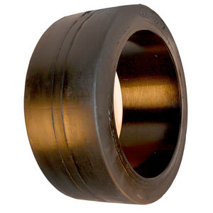 Pneu en caoutchouc massif 6.50-10 diagonal pour chariot élévateur, avec jante disponible - Product Image 6