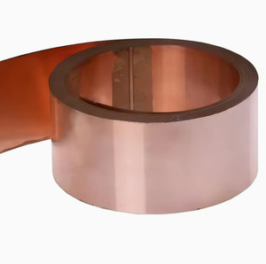 Bobine de cuivre brillant de haute pureté ASTM B152 Bande électrolytique résistante à la corrosion avec service de découpe pour l'ingénierie électrique - Product Image 3