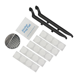 <span class=keywords><strong>Kit</strong></span> <span class=keywords><strong>de</strong></span> Reparación <span class=keywords><strong>de</strong></span> <span class=keywords><strong>Pinchazos</strong></span> <span class=keywords><strong>de</strong></span> Neumáticos <span class=keywords><strong>de</strong></span> <span class=keywords><strong>Bicicleta</strong></span> WBG, 20 Piezas, Parches sin Pegamento - Product Image 1