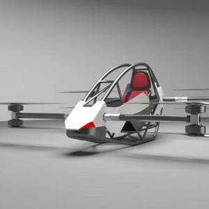 Vehículo Aéreo Eléctrico de Despegue y Aterrizaje Vertical Tripulado/No Tripulado con Capacidad de Carga de 100 kg, 25 Minutos de Autonomía de Batería y Velocidad de 50 km/h - Product Image 2