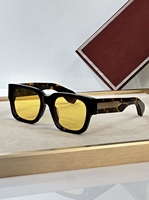 Nouvelles Lunettes de Soleil de Luxe 2025 pour Hommes, Grandes, Carrées et Rectangulaires, en Acétate, avec Verres UV400 et Monture Épaisse de Luxe