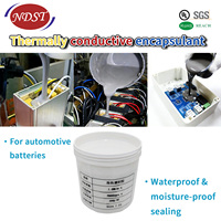 Pâte thermique conductrice en gel liquide silicone haute température NDST, composé de scellement, adhésif pour emballage électronique 2.0W/mK