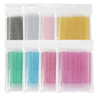 Cepillo de Cristal Desechable al por Mayor, Limpiador Profesional para Extensiones de Pestañas, Cepillos de Alta Calidad para Pestañas