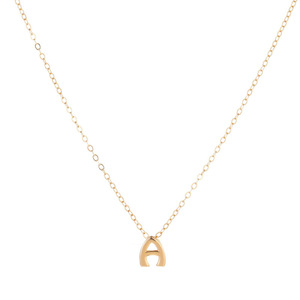 925 Sterling <strong>Silver</strong> A-Z <strong>Initial</strong> Letter <strong>Pendant</strong> Necklace | Personalized DIY First Letter Gold Plated Clavicle Chain for Women - Product Image 4