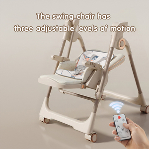 Seggiolone per Bambini 2026 con <span class=keywords><strong>Giocattolo</strong></span> e Doppio Vassoio, Sedia da Pranzo Multifunzionale per Casa, Altezza Regolabile - Product Image 6