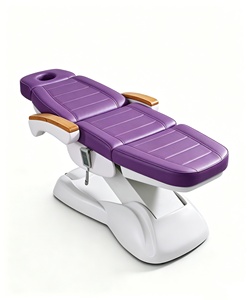 Cama Eléctrica de Spa para Estética Facial, Cosmética y Masajes, con Luces LED, Mueble de Salón Profesional para Salón de Belleza - Product Image 6