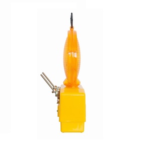 H énergie solaire | Puissance de la batterie LED clignotant cône de circulation Barricade voyant d'avertissement feu de danger - Product Image 2