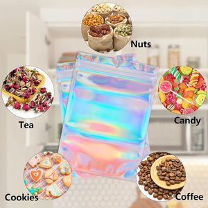 Holographic Rainbow Metallic Mailer <b>Bag</b> Packaging Luxury Envelope Courier <b>Bags</b> Padded Foil Mailer Mylar <b>Bag</b> - Product Image 6