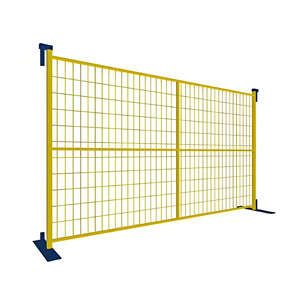 Canada Clôture de construction temporaire Panneaux métalliques amovibles avec modélisation 3D pour chantiers Zones de piscine Yards Lawns Balcons - Product Image 6