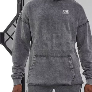 Chándales Sunfade de invierno a la moda para hombre, chándales transpirables de poliéster y algodón de alta calidad de talla grande, MOQ bajo - Product Image 5