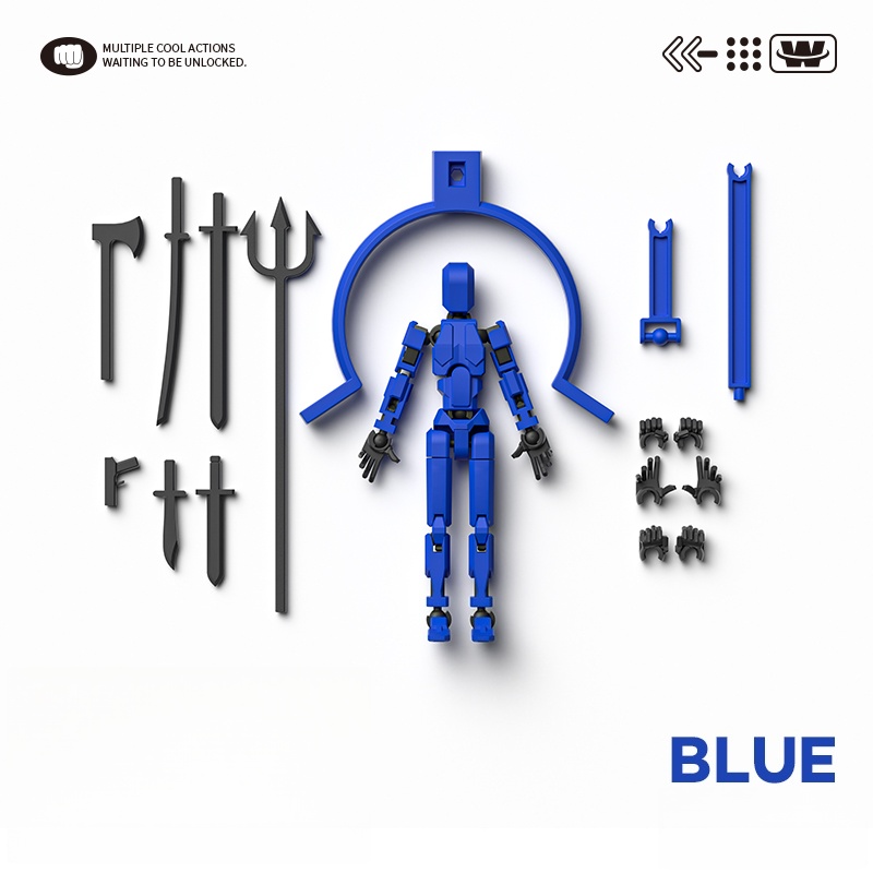 1#blue- unassembled kit