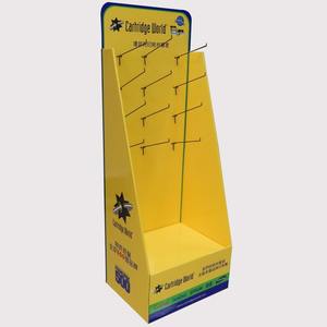 Fabrik Großhandel PVC-Boden für Pop Display Stand Feuer hemmend zusammen gebaut Display Rack Regal für Produkt werbung - Product Image 1