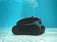 Robot de piscine automatique Aspirateur de piscine Robot de piscine sans fil pour mur d'escalade Nettoyeur de piscine