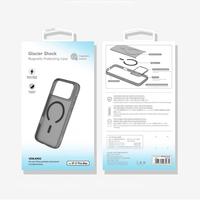 Étui magnétique antichoc pour iPhone 17, coque de téléphone transparente mate pour 17 Pro, coque en PC pour 17 Air, étui de protection pour 17 Pro Max