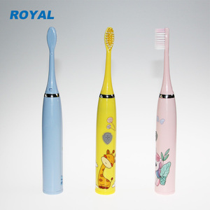 Escova de Dentes Elétrica Infantil Macia de Alta Qualidade para Crianças com Muitas Cores e 2 Cabeças Extras - Product Image 2