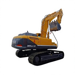 Excavatrice sur chenilles HYUNDAI 305LC-9T d'occasion, faible nombre d'heures de fonctionnement, fonctionnement fluide, prête à être expédiée dans toutes les régions du monde - Product Image 1