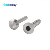 Trocar thoracoscopique réutilisable Medeasy 5mm 8mm 10mm 12mm à tête émoussée fileté pour chirurgie thoracoscopique