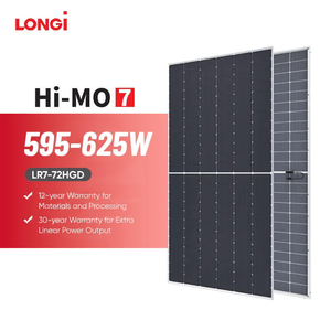 Longi panel năng lượng mặt trời himo7 N loại bificial PV mô-đun 600 Watt 605 610 615 620 Wát <span class=keywords><strong>Mono</strong></span> panel năng lượng mặt trời thương mại tấm pin mặt trời - Product Image 2