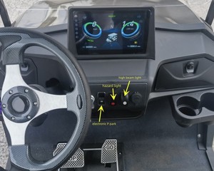 EPA chứng nhận <span class=keywords><strong>gas</strong></span> Powered 6 hành khách Golf giỏ hàng với động cơ xăng để bán/6 chỗ ngồi Câu lạc bộ xe Golf giỏ hàng với xăng điện - Product Image 2