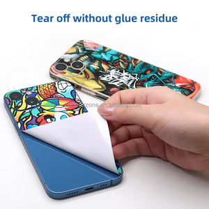 Cubierta trasera del teléfono <span class=keywords><strong>celular</strong></span> impresa personalizar imágenes 3D película trasera materia prima para cortar hojas del cuerpo <span class=keywords><strong>de</strong></span> la máquina - Product Image 3