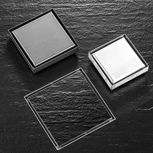 Insert D'évacuation De Sol Invisible Inox SUS304 - 100x100mm - ABH251