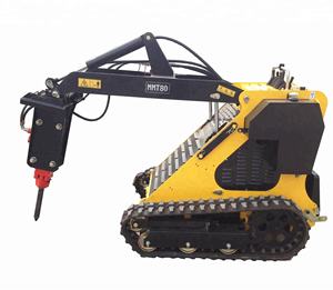 Blade <span class=keywords><strong>Dozer</strong></span> Mini Beroda Rantai Kompak untuk Mini Skid Steer Loader MMT80 Dijual - Product Image 4