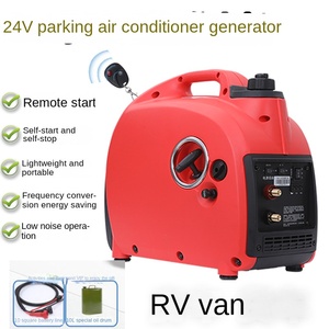 Climatiseur de stationnement silencieux 24V DC pour voiture, générateur essence 2/3KW 380V avec moteur 4 temps pour minivan, camion, camping-car - Product Image 3