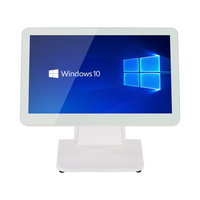Terminal de point de vente Windows tout-en-un à écran tactile de 15,6 pouces, prix d'usine, pour café et boutique