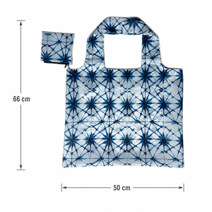 Sac de courses pliable avec pochette, sac de shopping portable en nylon écologique, imprimé feuille de palmier, logo personnalisé, vente en gros - Product Image 5