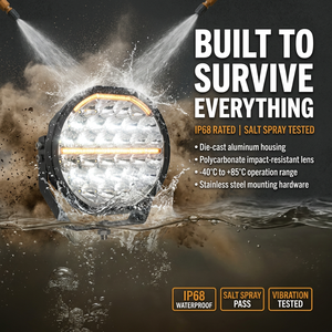 Par de Luces LED de 9 Pulgadas y 150 W para Camioneta, Compatibles con Baja Designs LP9 Pro KC HiLiTES Rigid 360 Jeep Wrangler - Product Image 4