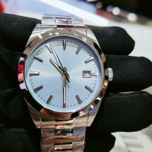 Montre à quartz pour homme Tisot Gentleman T150, montre-bracelet analogique de luxe en acier inoxydable, étanche, avec calendrier - Product Image 5