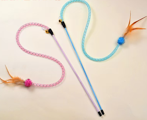 <strong>Cat</strong> Teaser Colorful Feather <strong>Snake</strong> Elastic Convenient Storage Replacement Interactive Promote Emotion Help Sports <strong>Cat</strong> <strong>Toy</strong> - Product Image 5