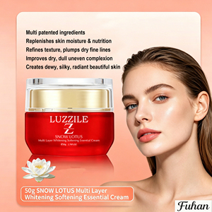 Crema Facial Esencial Natural Orgánica a Base de Hierbas, Blanqueadora y Suavizante, con Extracto de Loto de Nieve, Tremella, Aloe <span class=keywords><strong>Vera</strong></span> y Vitaminas, Hidratante - Product Image 3