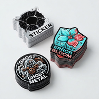 Individuelle Dunkle Gothic-Aufkleber, Retro-Horror-Graffiti, Wasserfeste Vinyl-Sticker für Gepäck, Tagebücher, Laptops und Handys