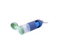 Vente en gros de distributeur de sacs à ordures pour chiens en forme de capsule avec bouteille de savon liquide rechargeable pour une élimination pratique des déchets d'animaux domestiques