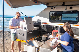 Ecocampor <strong>Mini</strong> <strong>POD</strong> Camper <strong>Camping</strong> <strong>Trailer</strong> RV Caravan With Kitchen and Bathroom for Sale - Product Image 3