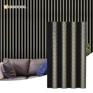 แผ่นผนังไม้อะคูสติกสำหรับกันเสียงสำหรับห้องนั่งเล่นห้องนอนโรงแรมอพาร์ตเมนต์โซลูชันการออกแบบตกแต่งภายใน - Product Image 5