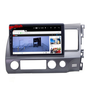 Gerllish coche DVD reproductor Multimedia Android navegación GPS del coche para <span class=keywords><strong>Honda</strong></span> Civic/renacer 2006-2011 RHD Radio Estéreo unidad de cabeza - Product Image 2
