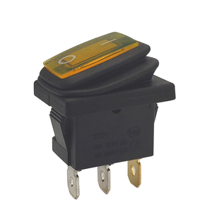 สวิตช์โยกกันน้ำ KCD4 ขนาด 25*30 มม. 250vac 16a 2 ตำแหน่ง 4 ขา สวิตช์โยกกันน้ำ KCD4 - Product Image 6