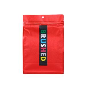 Sachet en plastique PE à huit côtés inviolable avec fermeture éclair en film à huit fils et revêtement en aluminium pour l'emballage alimentaire des supermarchés - Product Image 4