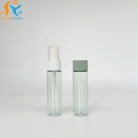 Botellas de Spray Acrílicas Pequeñas de 30 ml, Crema Facial, Crema para Ojos, Mascarilla Facial, Suero para el Cuidado de la Piel, Loción, Diseño Dividido, Serigrafía Personalizada