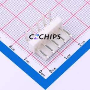 X9396WR-05A-N0SN Wire-to-<b>Board</b> <b>Pin</b> Header Bent Lead Through Hole,P=3.96mm Connector 1x5P 3.96mm Right Angle Insert 5P - Product Image 1