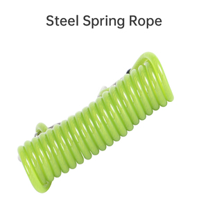 Crochet de plongée double en acier inoxydable 316 avec cordon à ressort en spirale anti-perte pour équipement de plongée sous-marine - Product Image 2